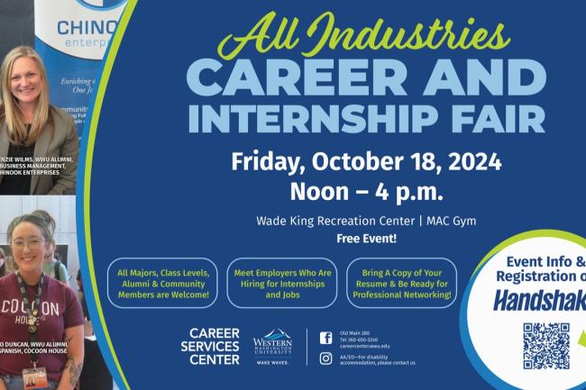 All Industries Career & Internship Fair (Fall 2024)